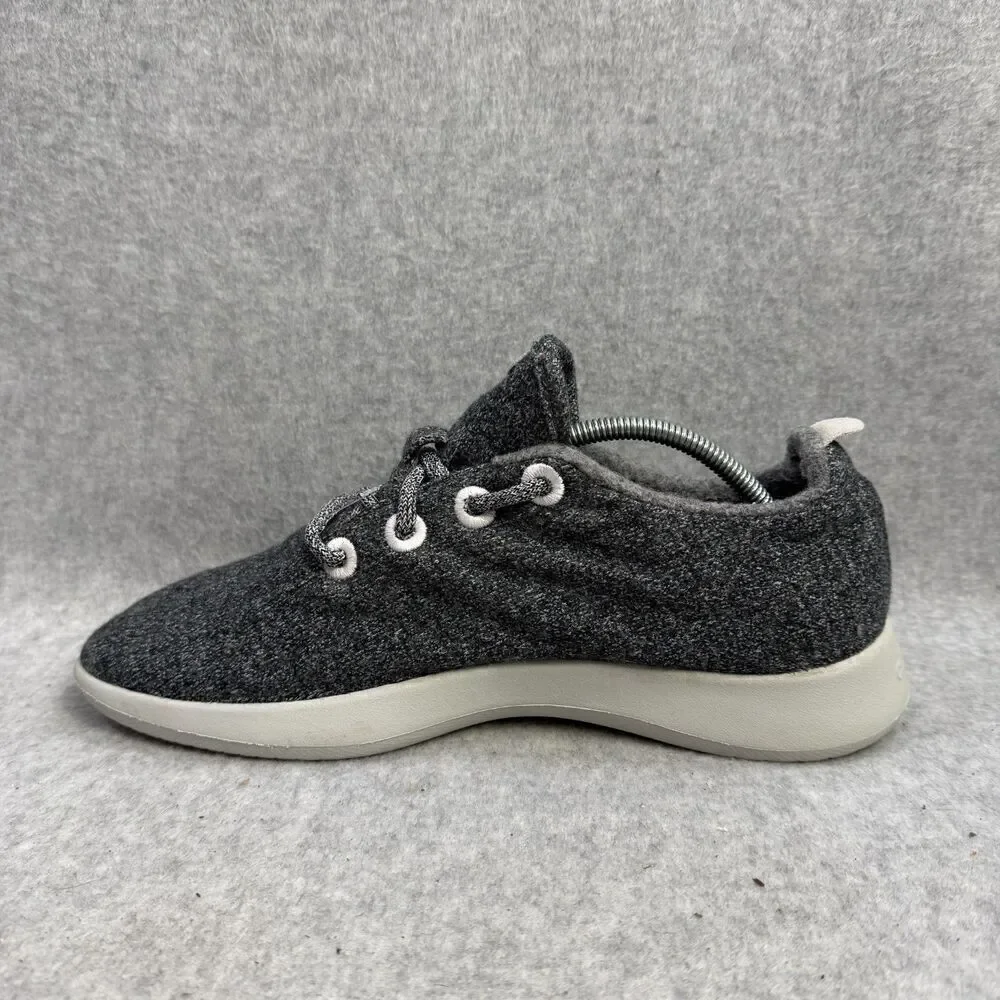 Allbirds Shoes Womens Size 10 Wool Runners WR Grey & White Casual Sneakers
